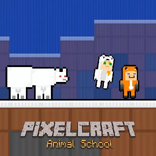 PixelCraft Animal School